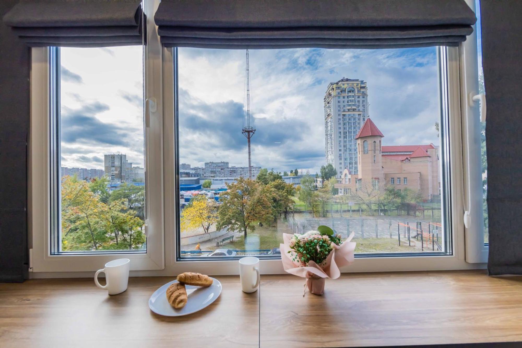 Cityapartments Kyiv Heroiv Dnipra Dış mekan fotoğraf